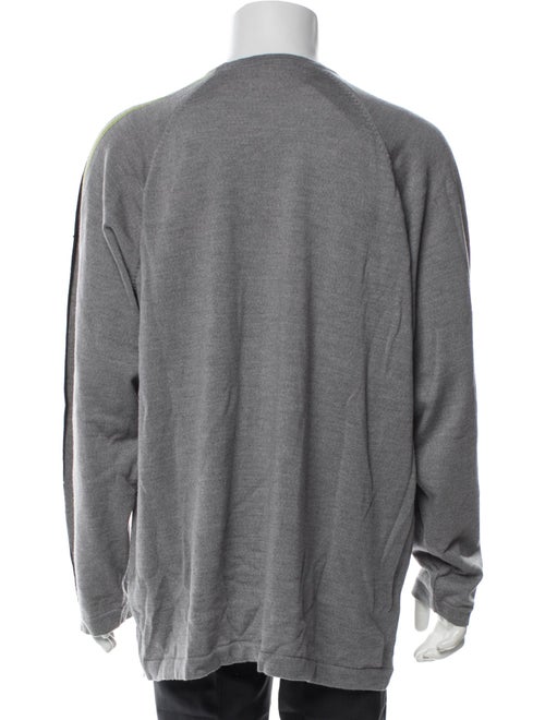 V2 Versace Classic Virgin Wool Crew Neck Pullover