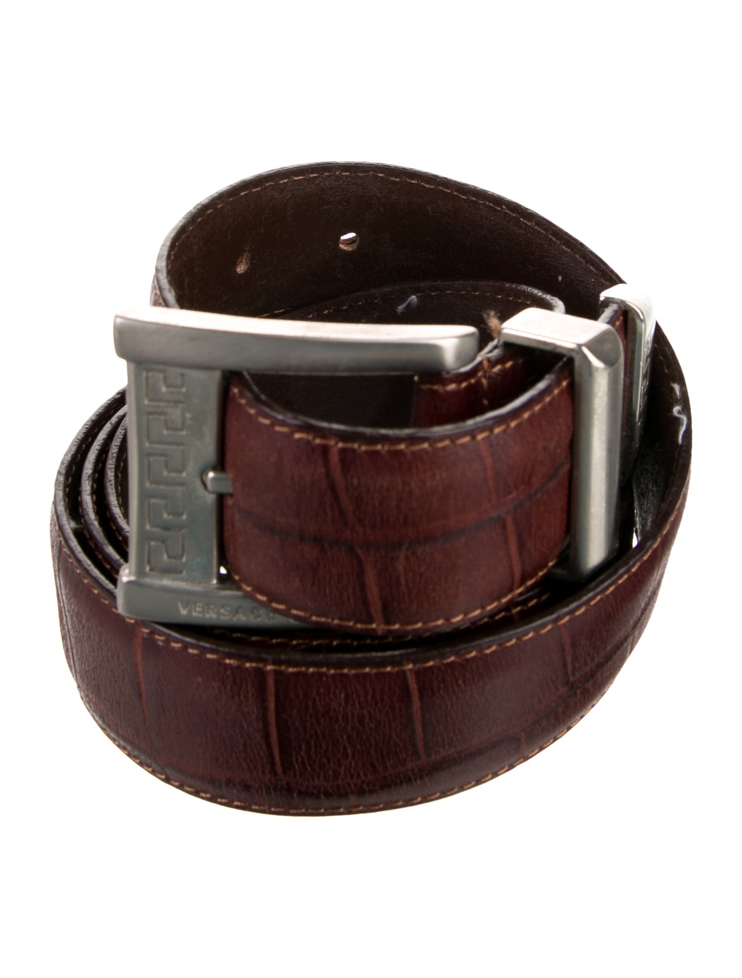 Versace Leather Belt
