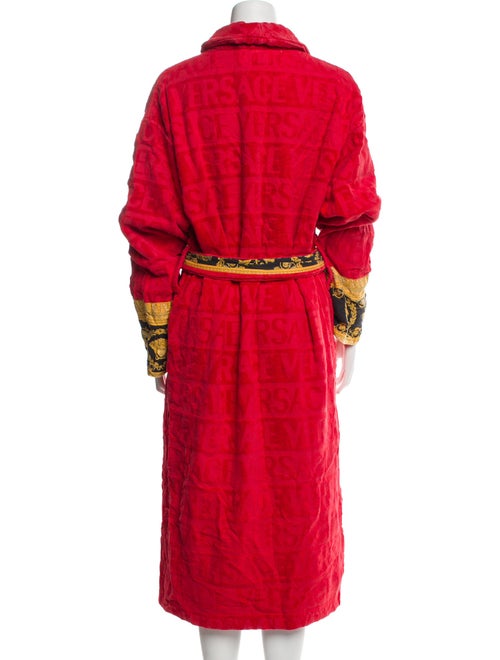Versace Graphic Print Robe