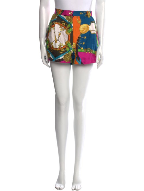 Versace Silk Mini Shorts