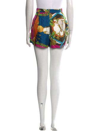 Versace Silk Mini Shorts