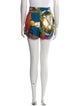 Versace Silk Mini Shorts