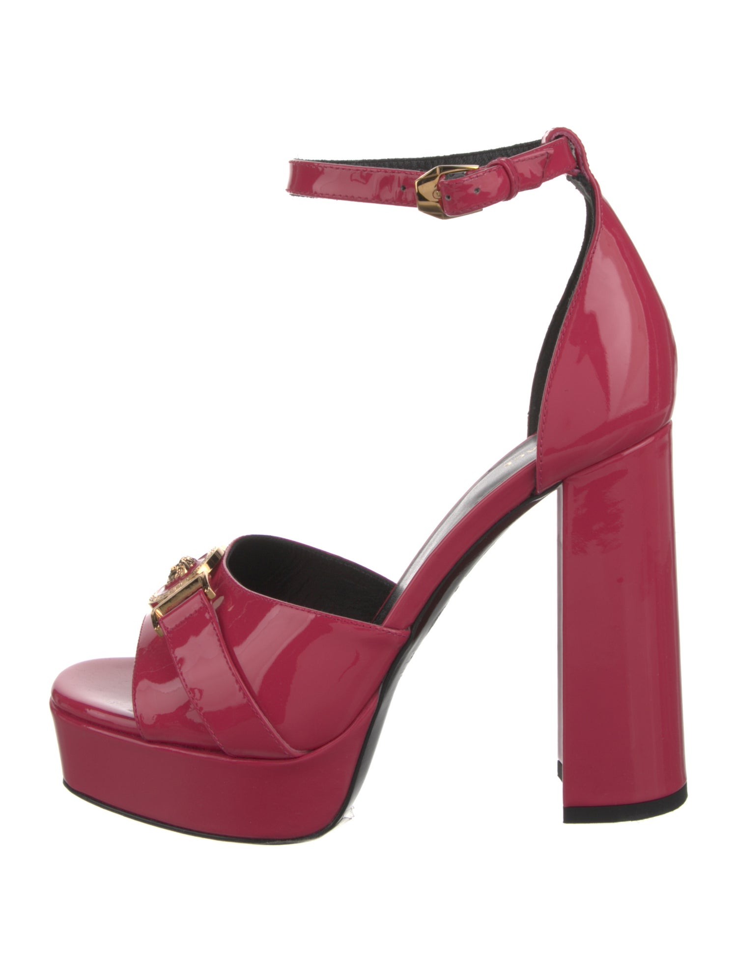Versace Patent Leather Sandals