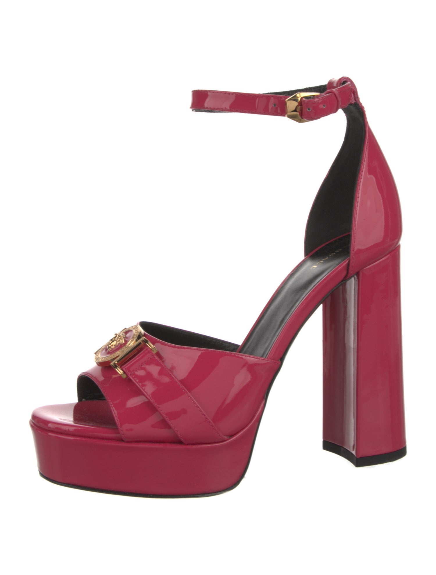 Versace Patent Leather Sandals