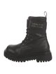 Versace Jeans Couture Leather Combat Boots