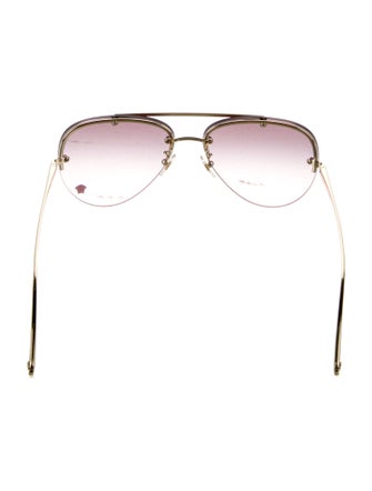 Versace Aviator Gradient Sunglasses