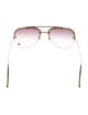 Versace Aviator Gradient Sunglasses