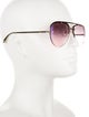 Versace Aviator Gradient Sunglasses