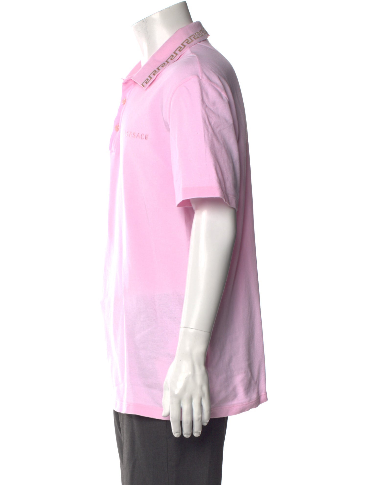 Versace Collar Short Sleeve Polo Shirt