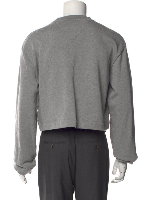 Versace Graphic Print Crew Neck Sweatshirt