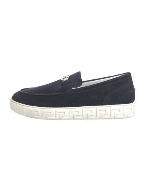 Versace Suede Boat Shoes