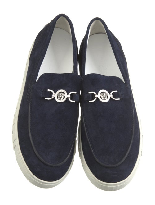 Versace Suede Boat Shoes