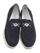 Versace Suede Boat Shoes