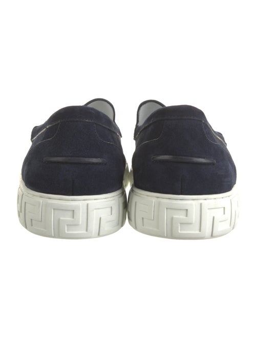 Versace Suede Boat Shoes