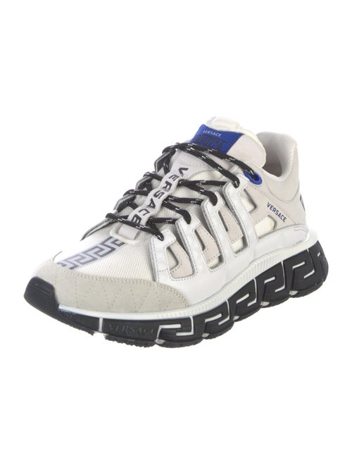 Versace Leather Printed Sneakers