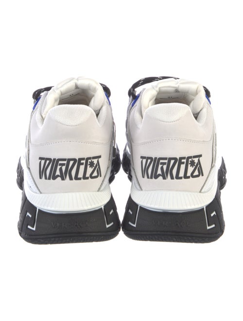 Versace Leather Printed Sneakers