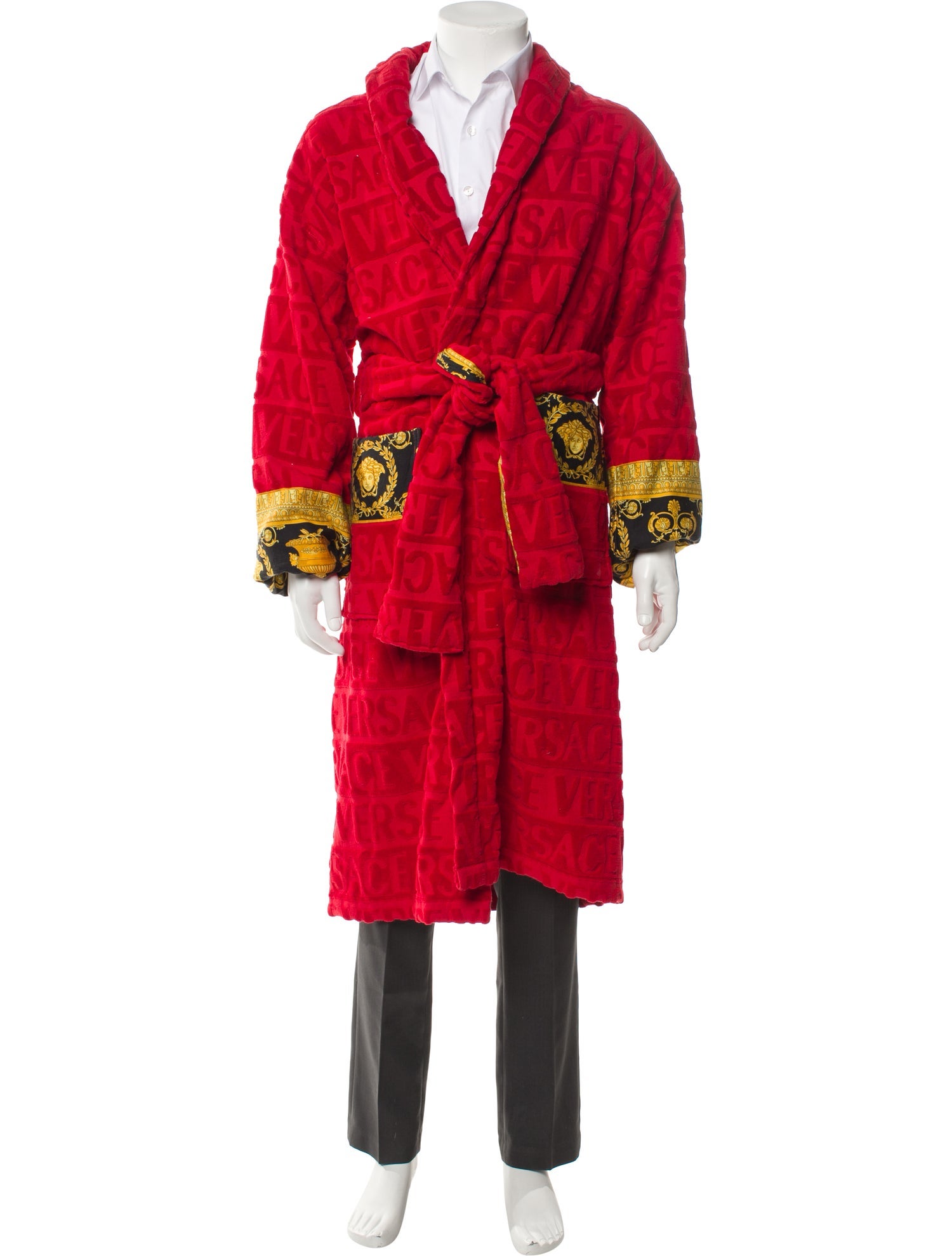 Versace Medusa Insignia Robe