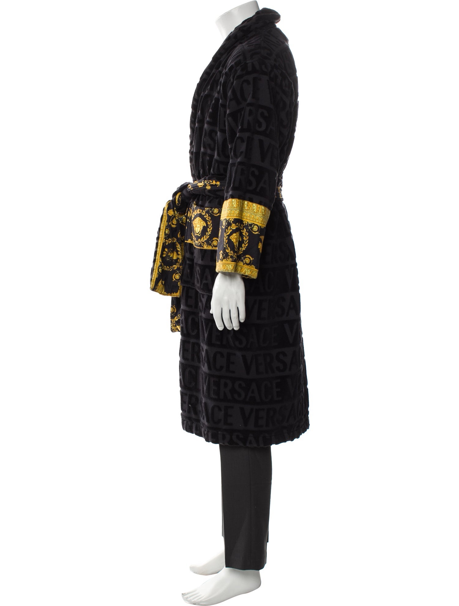Versace Printed Robe
