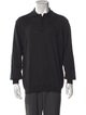 Versace Jeans Couture Merino Wool Collar Polo Sweater