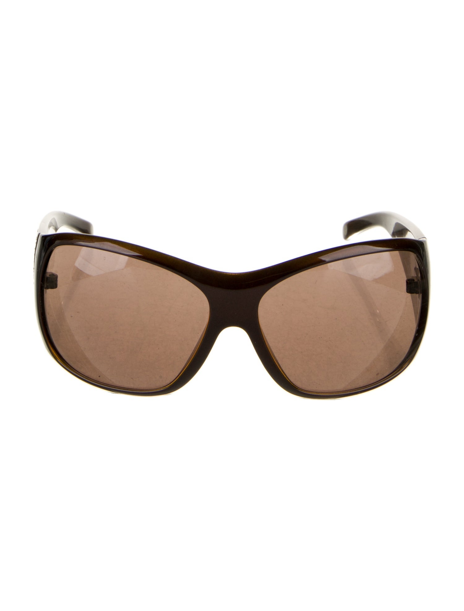 Versace Shield Tinted Sunglasses