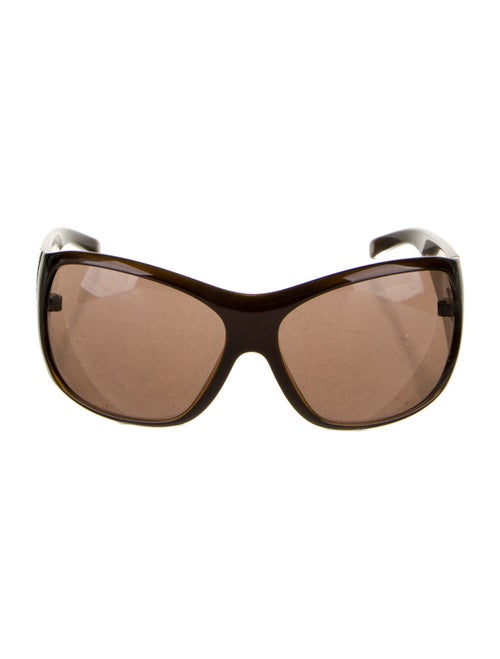 Versace Shield Tinted Sunglasses