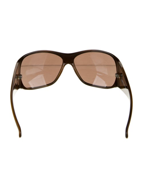 Versace Shield Tinted Sunglasses