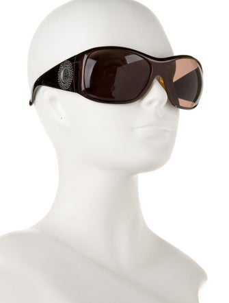 Versace Shield Tinted Sunglasses