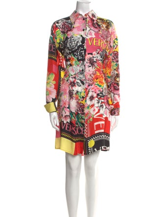 Versace Silk Mini Dress