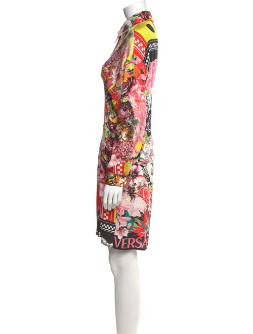 Versace Silk Mini Dress