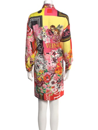 Versace Silk Mini Dress