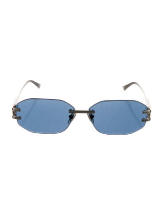 Versace Oversize Tinted Sunglasses