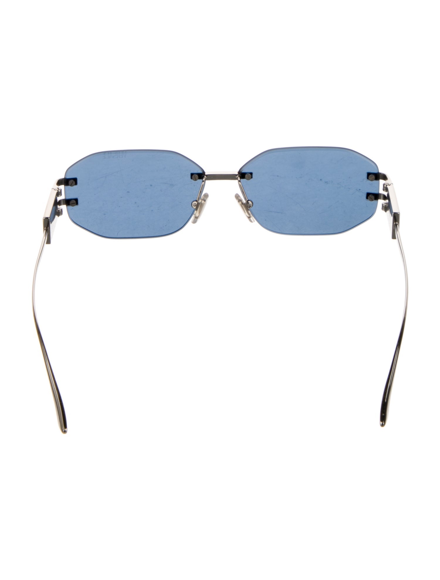 Versace Oversize Tinted Sunglasses