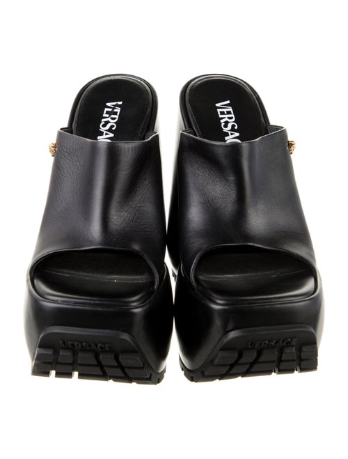 Versace Leather Slides