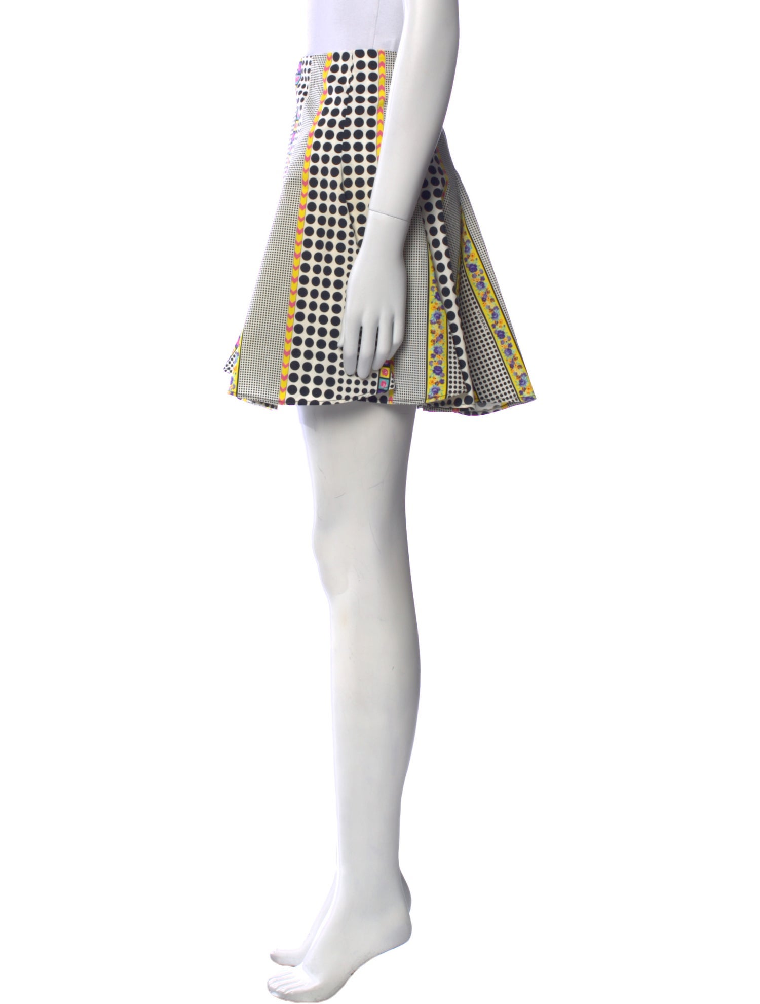 Gianni Versace Printed Mini Skirt