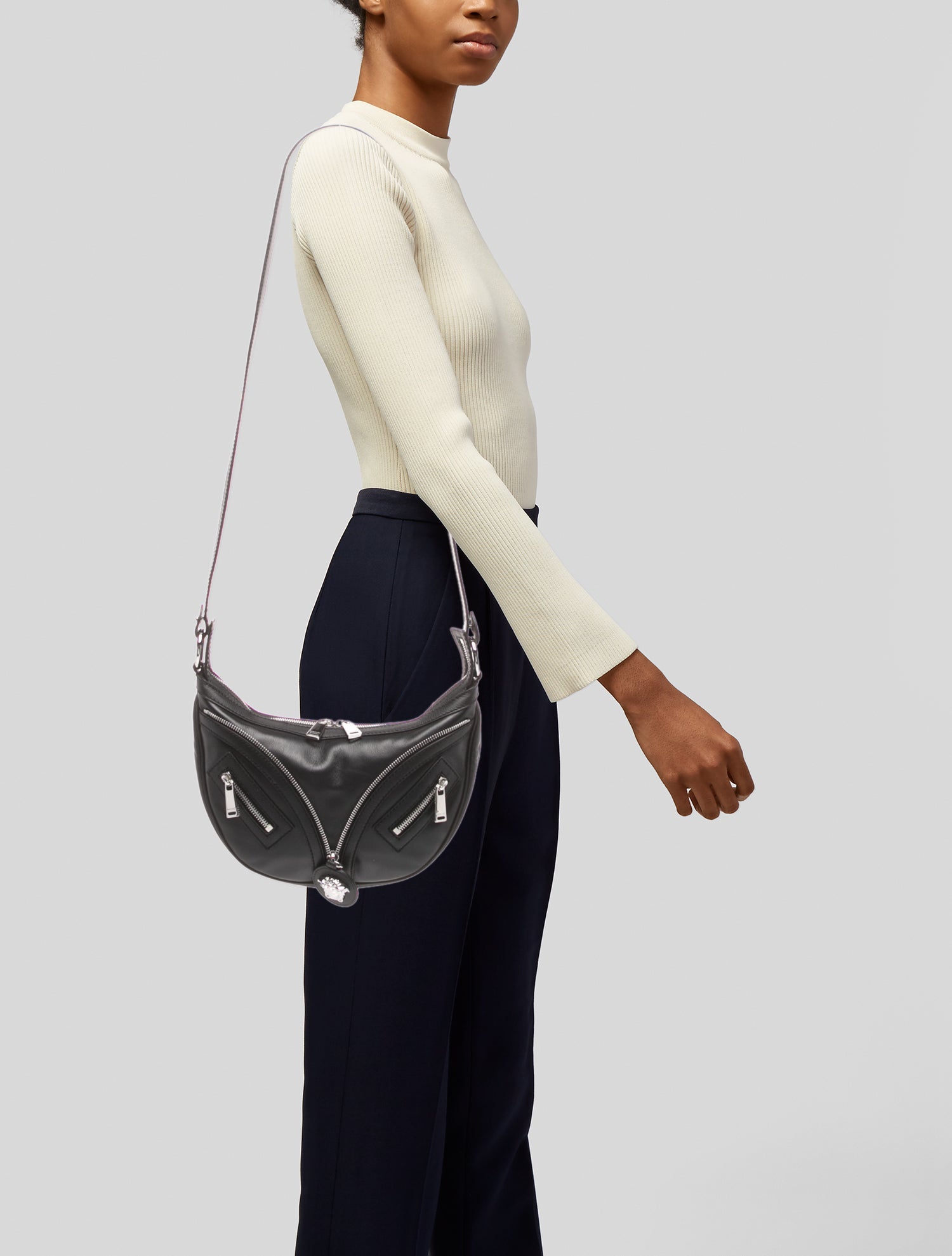 Versace Leather Hobo