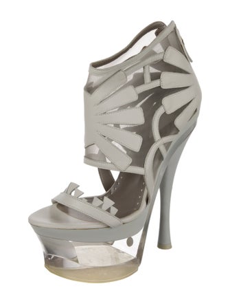 Versace Leather Sandals