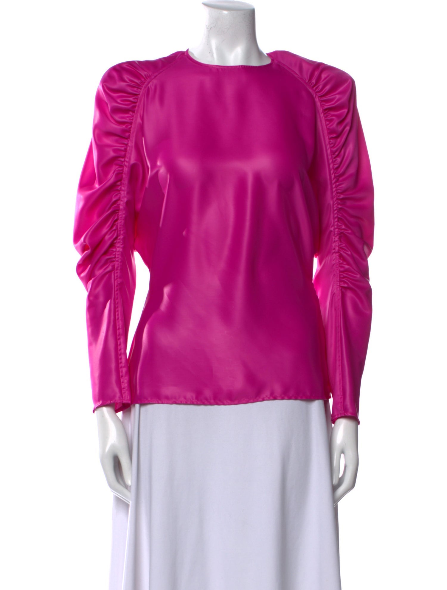 Versace Crew Neck Long Sleeve Blouse