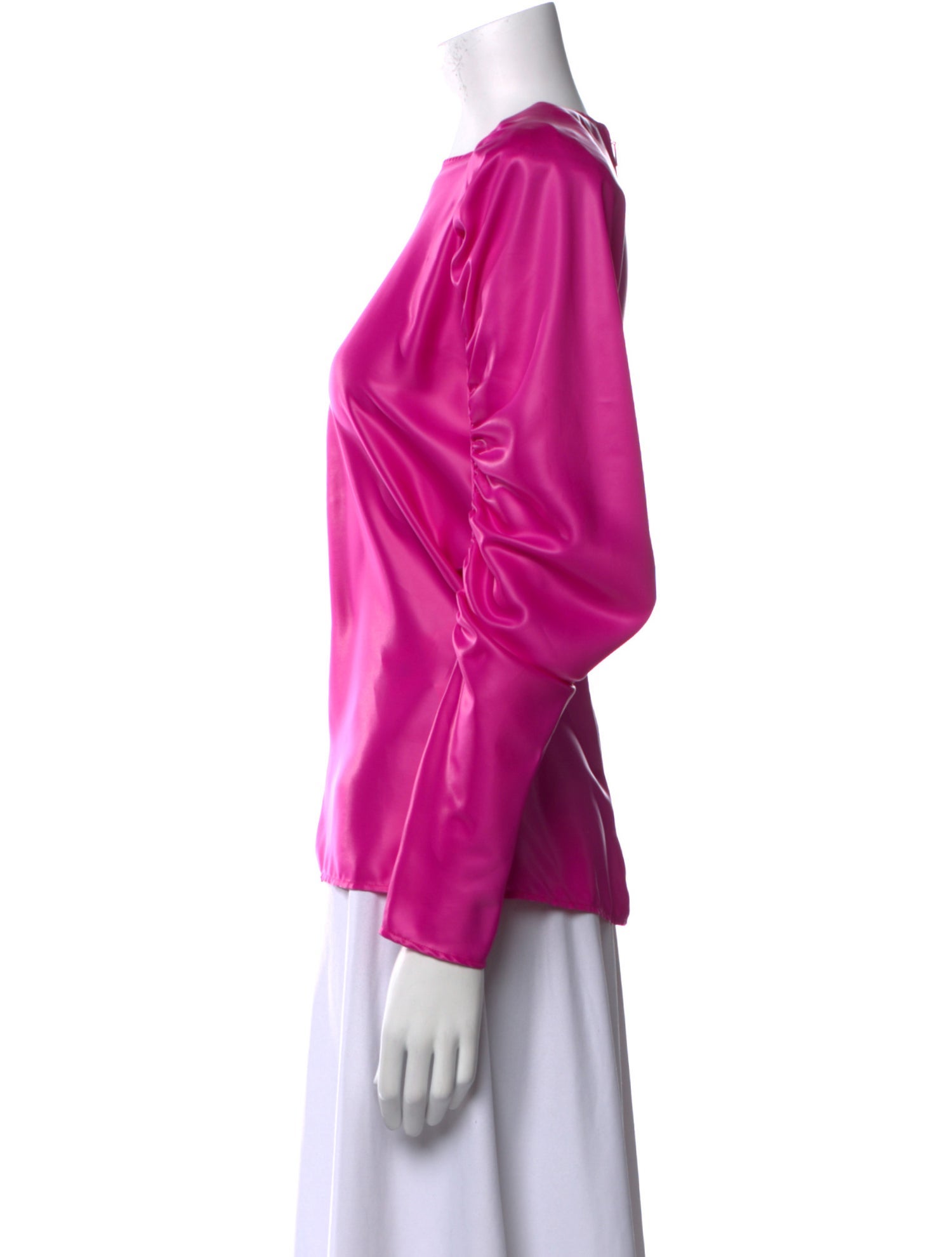 Versace Crew Neck Long Sleeve Blouse