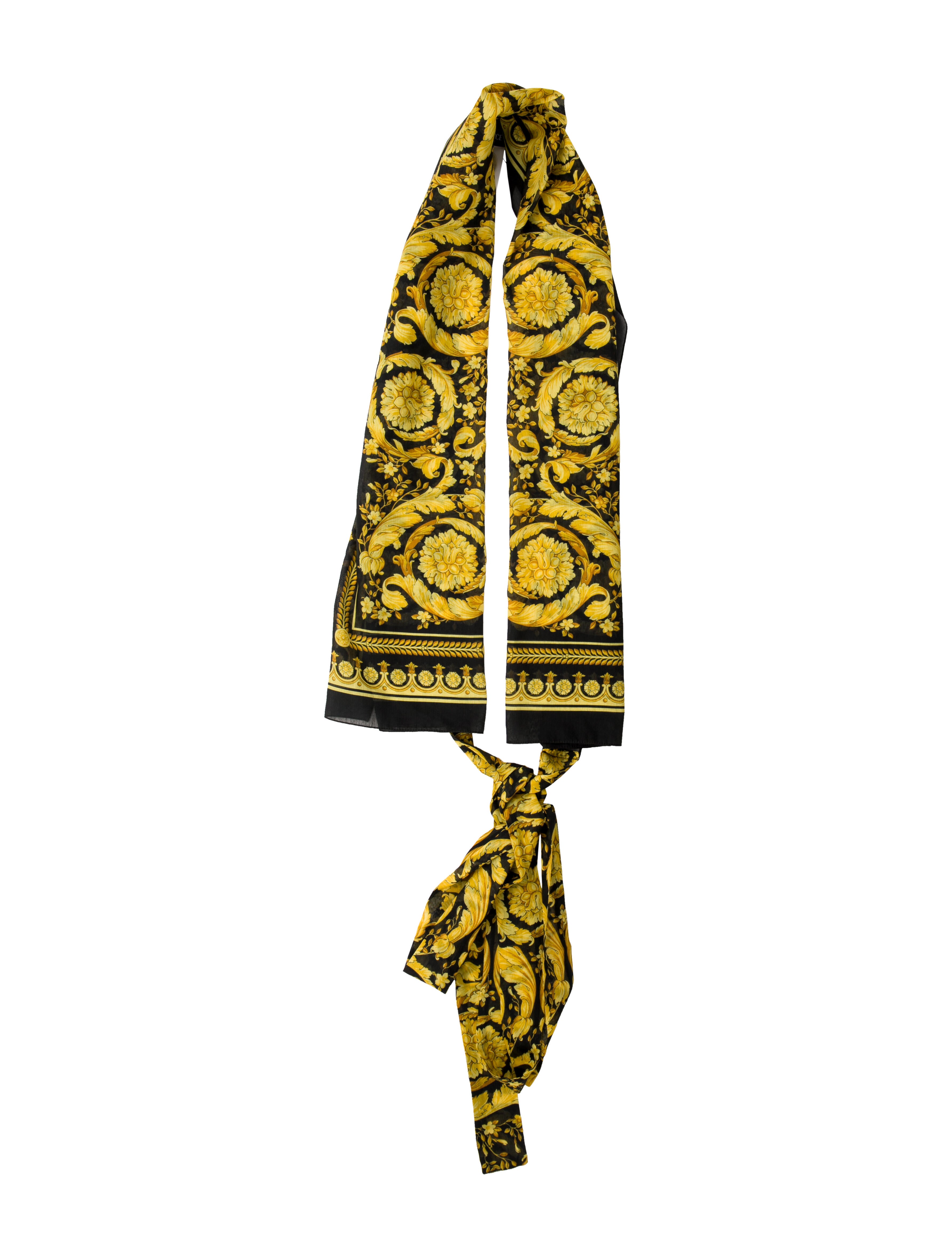 Versace Paisley Print Scarf