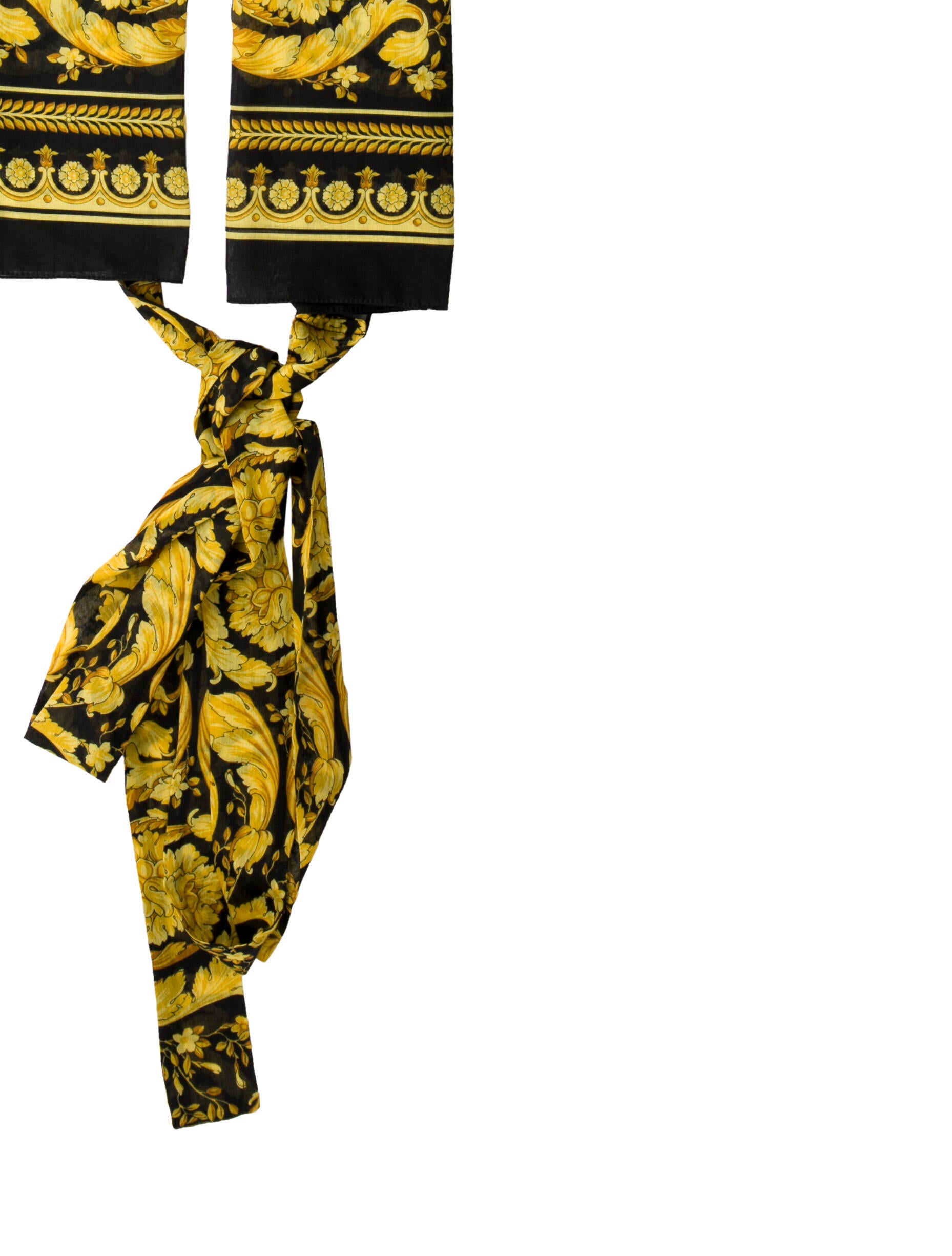 Versace Paisley Print Scarf