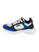 Versace Leather Colorblock Pattern Sneakers