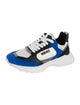 Versace Leather Colorblock Pattern Sneakers
