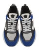 Versace Leather Colorblock Pattern Sneakers