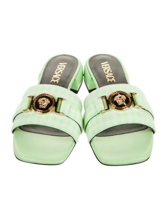 Versace Leather Slides