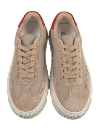 Versace Leather Sneakers