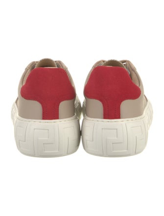 Versace Leather Sneakers