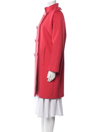 Versace Wool Peacoat