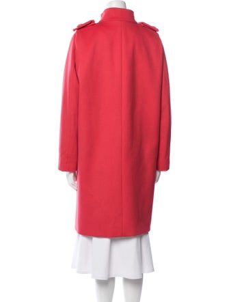 Versace Wool Peacoat