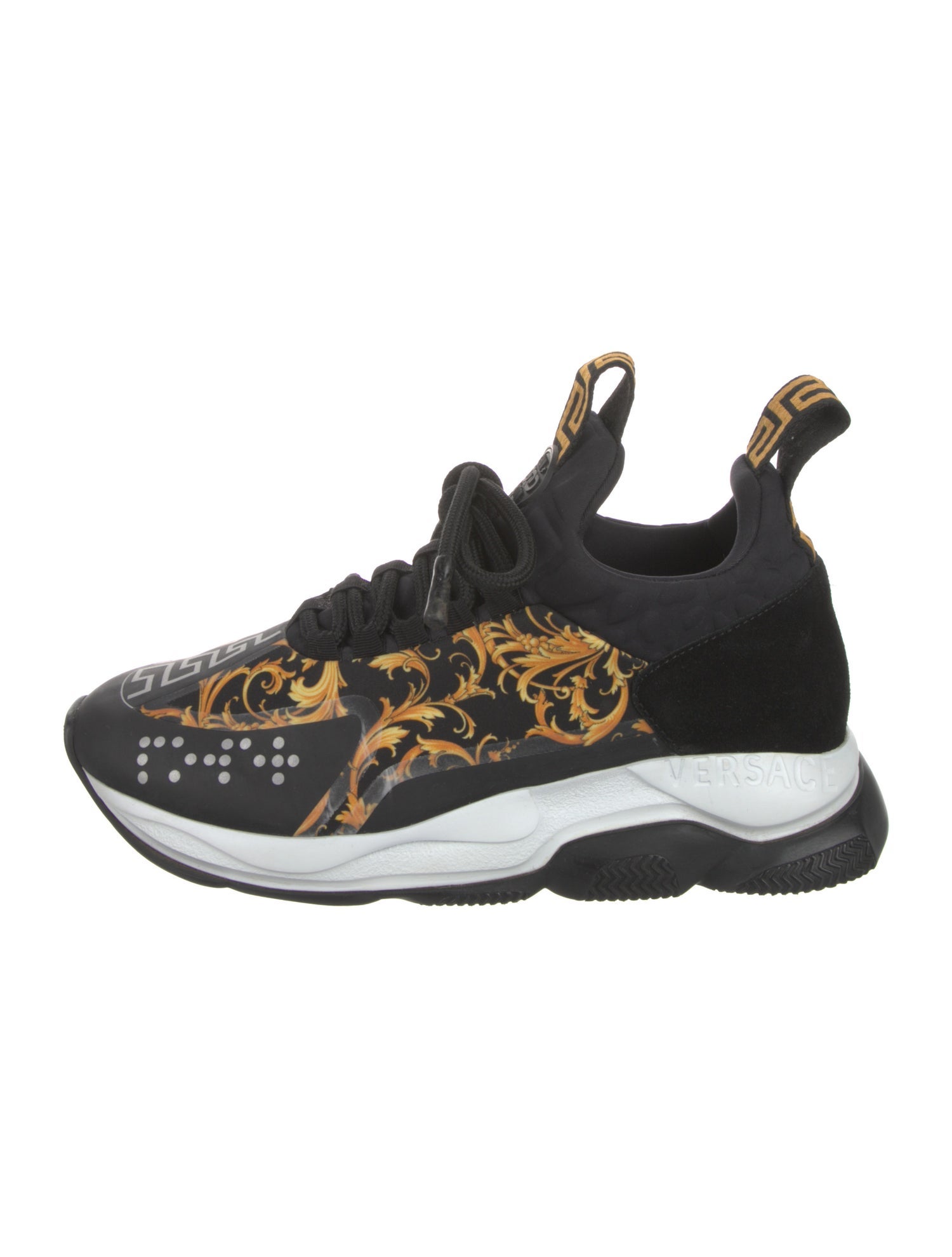 Versace Nylon Printed Sneakers