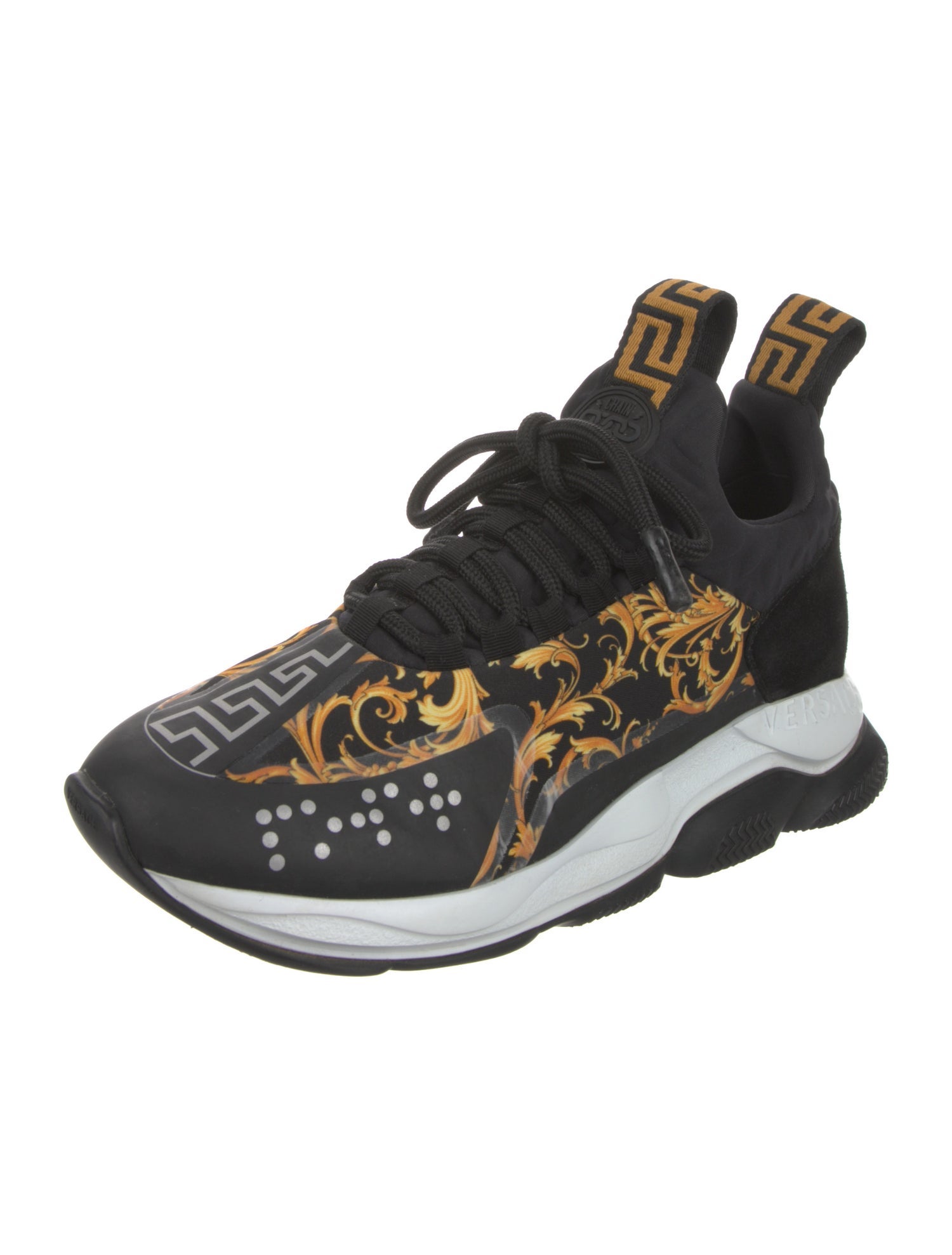 Versace Nylon Printed Sneakers